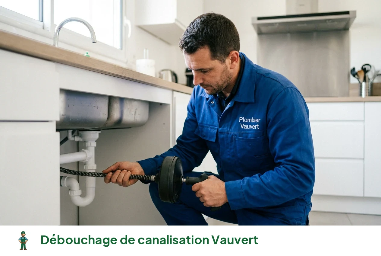 Débouchage de canalisation à Vauvert