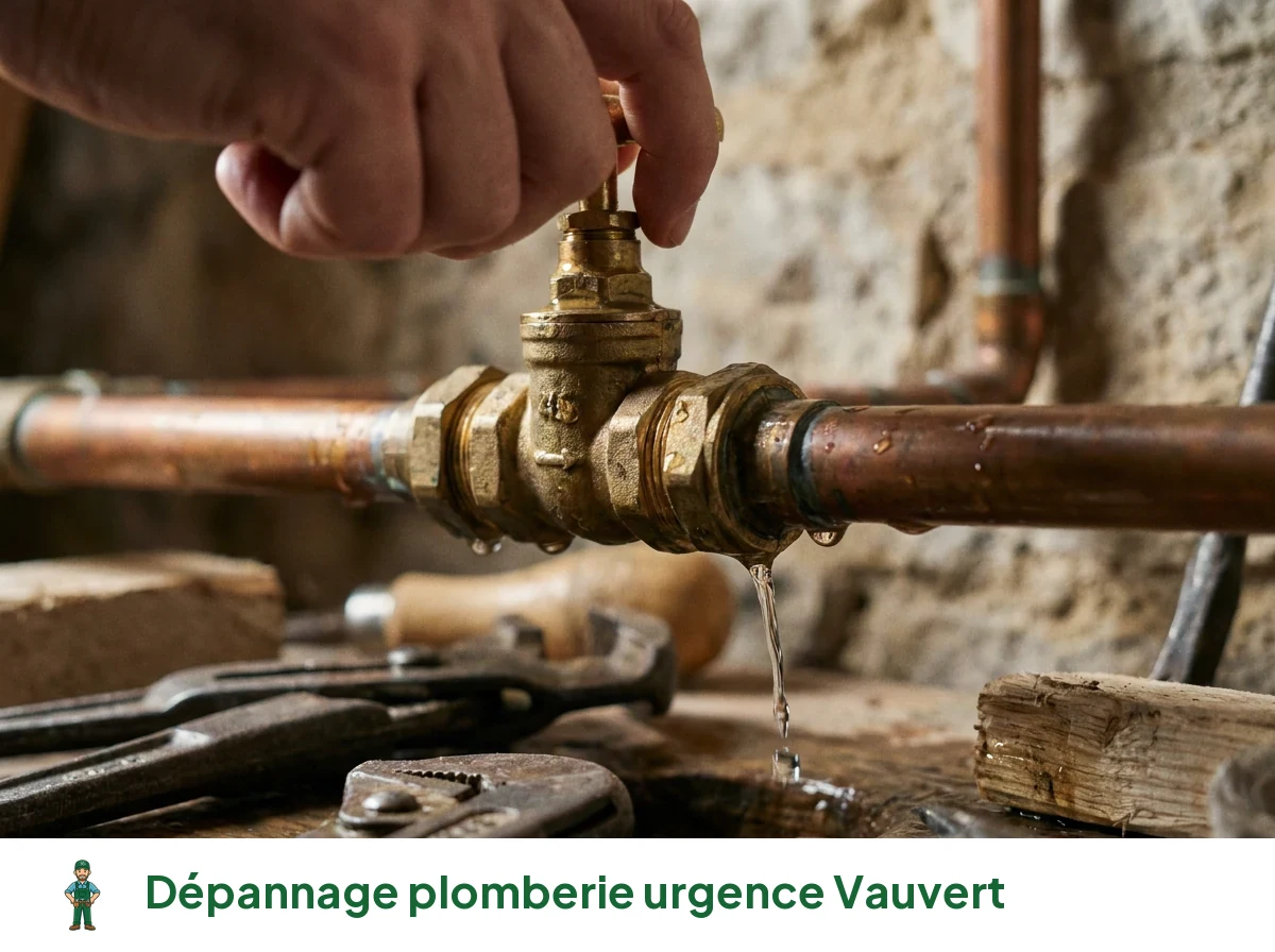 Dépannage plomberie urgence à Vauvert