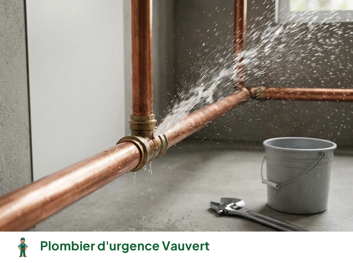 Plombier d'urgence à Vauvert