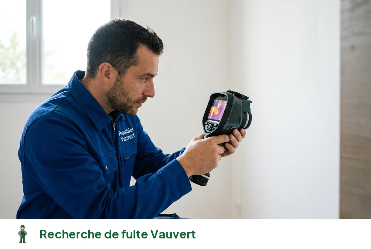 Recherche de fuite à Vauvert