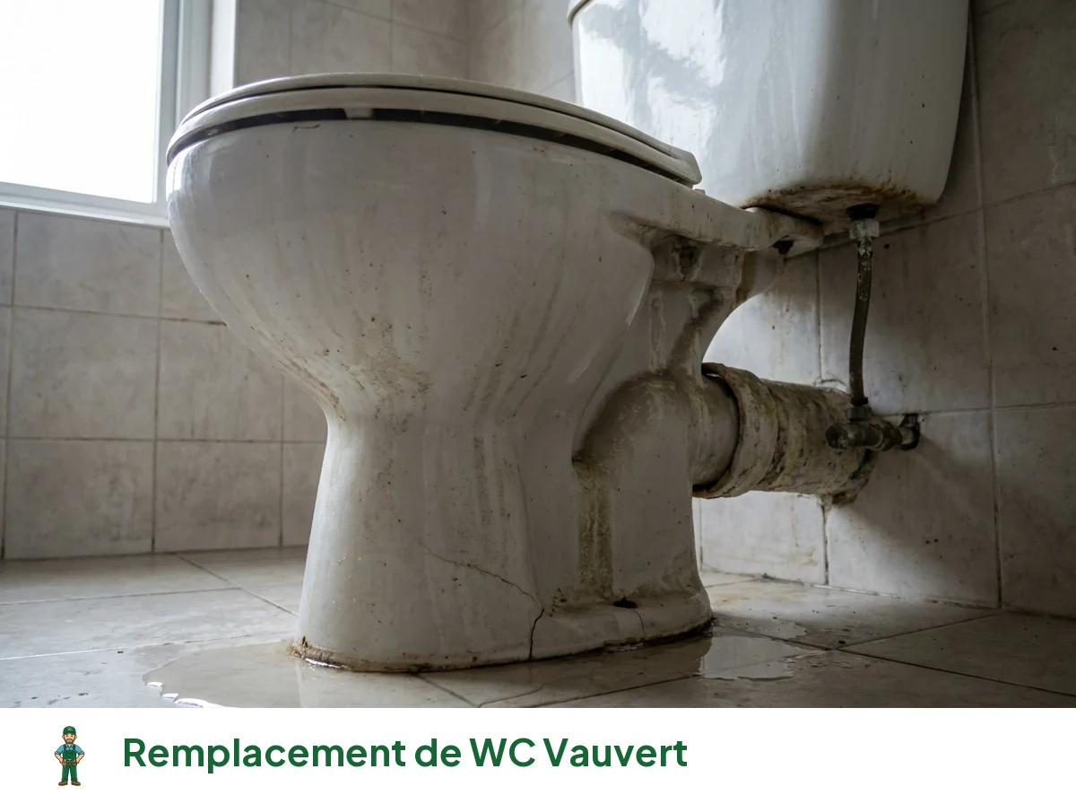 Remplacement de WC à Vauvert