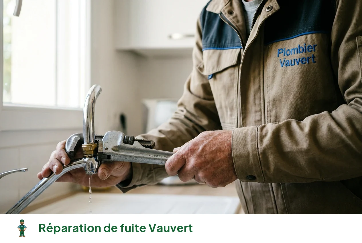 Réparation de fuite à Vauvert